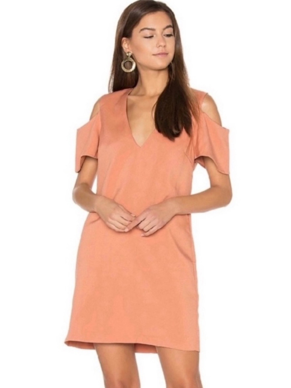 ELLIATT REVOLVE COLD-SHOULDER MINI DRESS